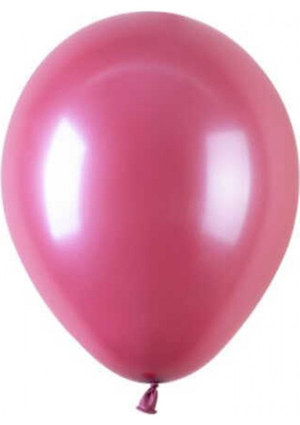 Balon Rustik Düz 12 Inc Gün Goncası (Açık Bordo) 50 Adet