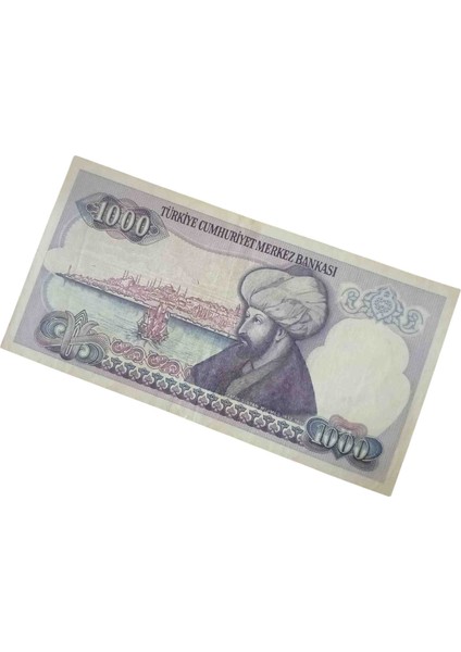 E Serisi 7. Emisyon 1000 Türk Lirası Eski Koleksiyon Kağıt Para. Eski Para. Antika Para. Darpane Hobi Hediye Antika Darpane fiyatları