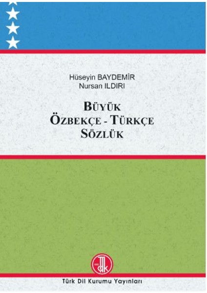 Büyük Özbekçe - Türkçe Sözlük