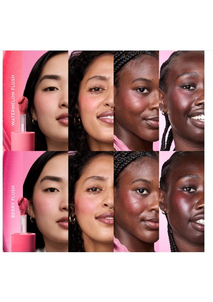 Glow Recıpe Watermelon Glow Niacinamide Dewy Flush - Likit Allık Orman Karpuz Kırmızısı 12 ml