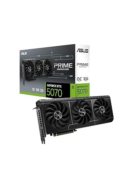 ASUS-PRIME-RTX5070-O12G-NVIDIA-GEFORCE-RTX 5070-12GB GDDR7-192BIT-OC-2XHDMI-3XDP-DLSS4 Ekran Kartı