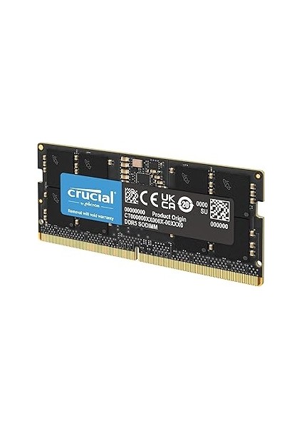 Crucial Önemli Ram 32GB Ddr5 4800MHZ CL40 Dizüstü Bellek CT32G48C40S5