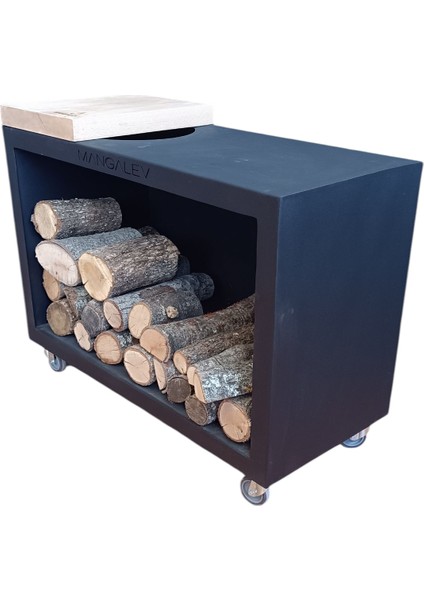 Gale Odun Kabini Kesim Tahtalı ve Tekerlekli modelleri