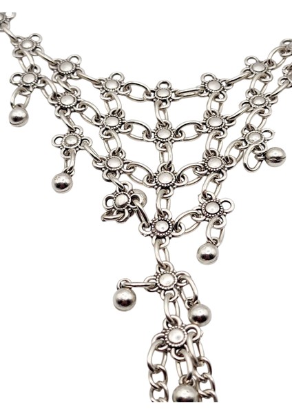 Zamak Metal ( 0 Nikel ) 925 Gümüş Kaplama Etnik Tarz Şahmeran modelleri