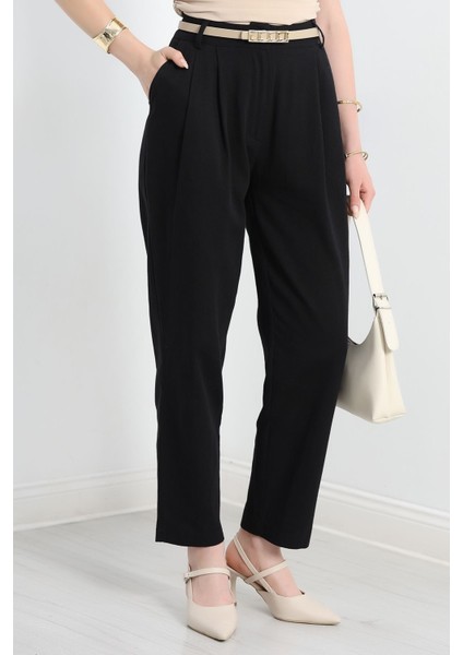 Gabardin Pantolon Siyah