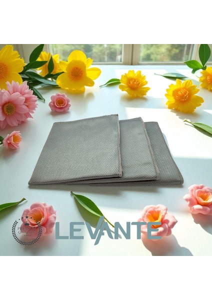 Baklava Desenli Mikrofiber Cam Bezi 3’lü Set – 40X40 cm | Çizmez & Ultra Emici fiyatları