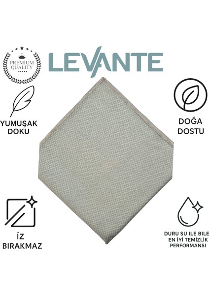 Baklava Desenli Mikrofiber Cam Bezi 3’lü Set – 40X40 cm | Çizmez & Ultra Emici indirimleri