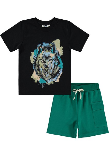 Erkek Çocuk Takım 2-5 Yaş Siyah