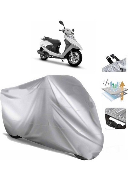 Honda Spacy 110 Alpha (Bağlantı Tokalı) Uyumlu Solarblock Prime Motosiklet Brandası Örtüsü fiyatları