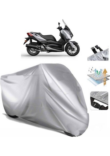 Yamaha X-Max 125 Iron Max (Bağlantı Tokalı) Uyumlu Solarblock Prime Motosiklet Brandası Örtüsü fiyatları
