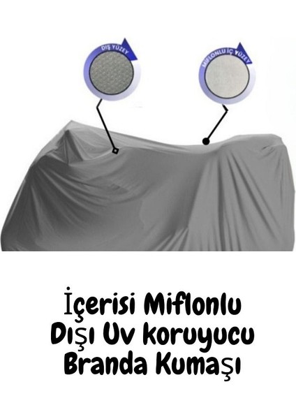 Yuki Yk-16 Ilgaz 3000 Uyumlu Solarblock Prime Motosiklet Brandası Örtüsü indirimleri