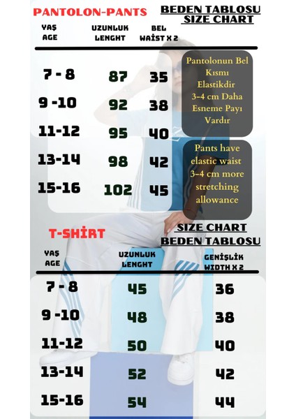 Kız Çocuk Ikili Alt&üst Takım - Pantolon & Kısa Kollu Tişört – %100 Pamuk - Aüt - 2035 indirimleri