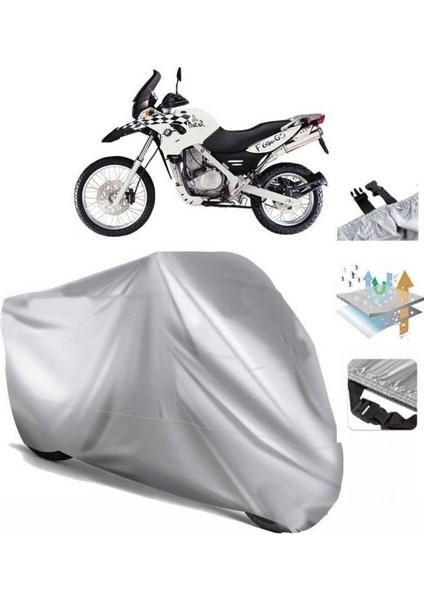 Bmw F 650 Gs Dakar Arka Çanta (Bağlantı Tokalı) Uyumlu Solarblock Prime Motosiklet Brandası Örtüsü fiyatları