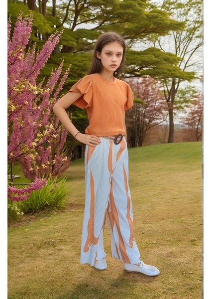 Çocuk %100 Pamuk Ikili Alt&üst TAKIM-PANTOLON-BLUZ-AÜT-0036 fiyatları