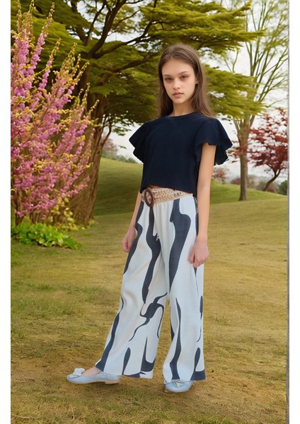 Çocuk %100 Pamuk Ikili Alt&üst TAKIM-PANTOLON-BLUZ-AÜT-0036 fiyatları