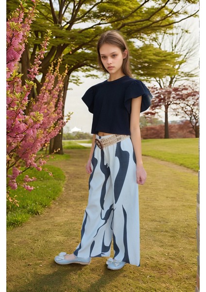 Çocuk %100 Pamuk Ikili Alt&üst TAKIM-PANTOLON-BLUZ-AÜT-0036 fırsatları