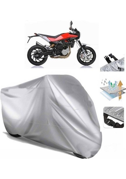 Husqvarna Nuda 900 Arka Çanta (Bağlantı Tokalı) Uyumlu Solarblock Prime Motosiklet Brandası Örtüsü