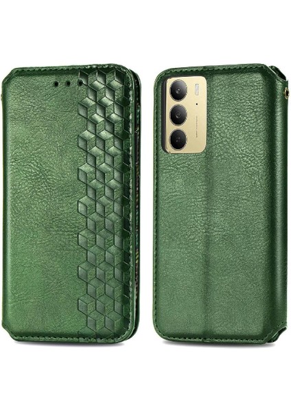 Realme C75 4g Deri Kılıf Flip Kapak Için Flip Case Zarif Iş (Yurt Dışından) fiyatları