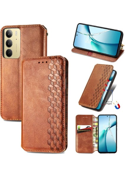Realme C75 4g Deri Kılıf Flip Kapak Için Flip Case Zarif Iş (Yurt Dışından) indirimleri