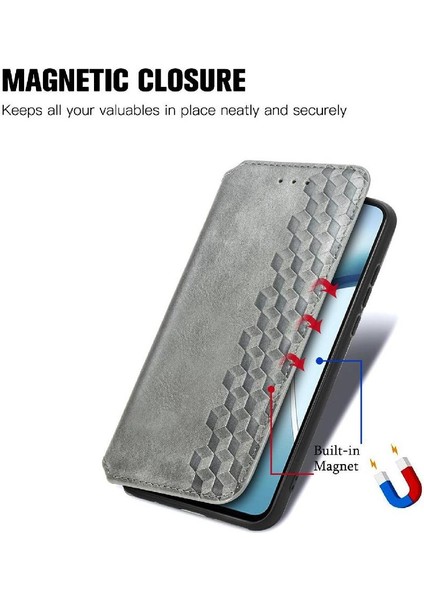 Realme C75 4g Deri Kılıf Flip Kapak Için Flip Case Zarif Iş (Yurt Dışından) fırsatları