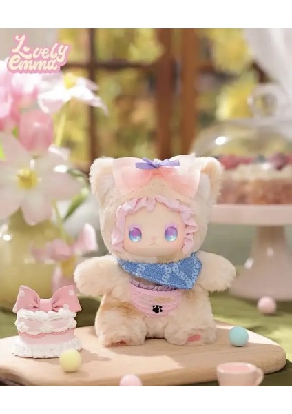 Güzel Emma Pockets Hayvanat Bahçesi Serisi Peluş Bebekler Kutu Kutusu Oyuncaklar Sevimli Aksiyon Anime Figür Kawaii Model Renk: Peynir Kedi (Yurt Dışından)