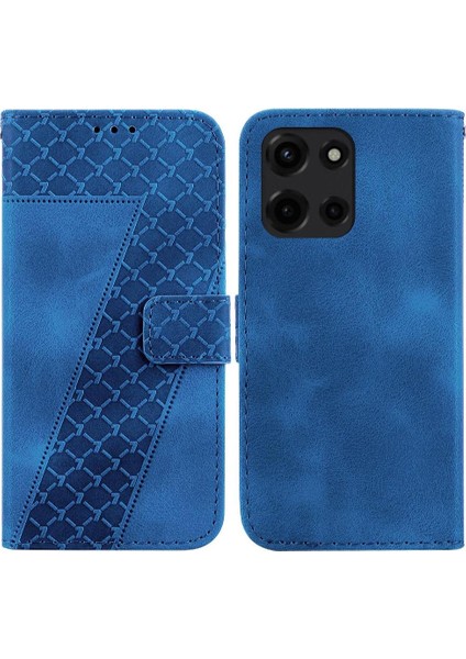 Motorola Moto G 5g 2025 Cüzdan Kabartmalı Desen Flip Folio Için Telefon Kılıfı (Yurt Dışından)