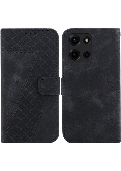 Motorola Moto G 5g 2025 Cüzdan Kabartmalı Desen Flip Folio Için Telefon Kılıfı (Yurt Dışından)