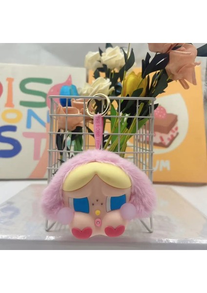 Crybaby Peluş Keychain Kawaii Karikatür Çantası Kolye Masaüstü Süsleme Araç Anahtarlık Si Erkekler ve Womenolor: F (Yurt Dışından)