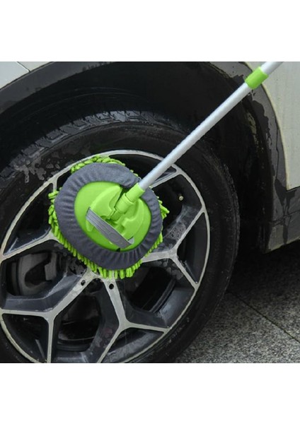 Araba Yıkama Fırçası Mikrofiber Bezli Teleskopik Saplı Yedek Bezli modelleri