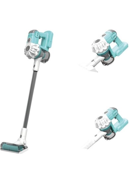 LS8803Q Vardem Dikey Elektrik Süpürgesi Ekranlı Kutu Yeşil-Gri 3 In1