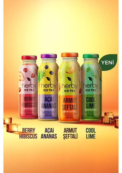 Ice Tea Soğuk Çay Şeker İlavesiz Karışık Deneme Paketi 250 ml x 12 fiyatları