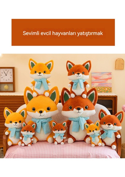 Avrupa Sansar Eşarp Küçük Tilki Peluş Oyuncak Bebek (Yurt Dışından) modelleri