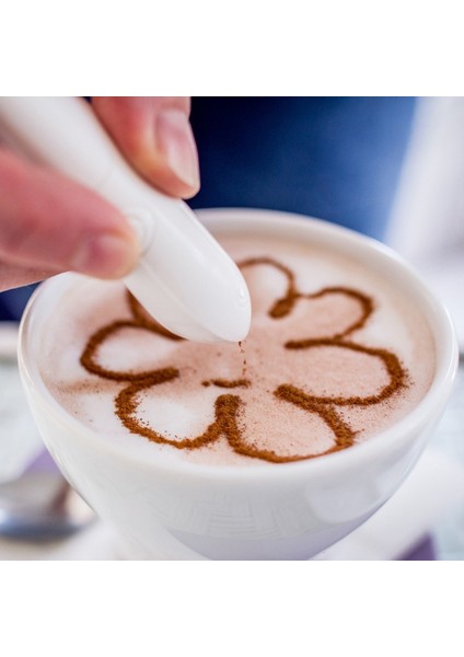 Latte Sanat Kalemi Otomatik Baharatlı Kahve Oyma Kalemi Kaltak Çiçek Cihazı Kuş Dıy Kek Pişirme Aracı (Yurt Dışından) modelleri