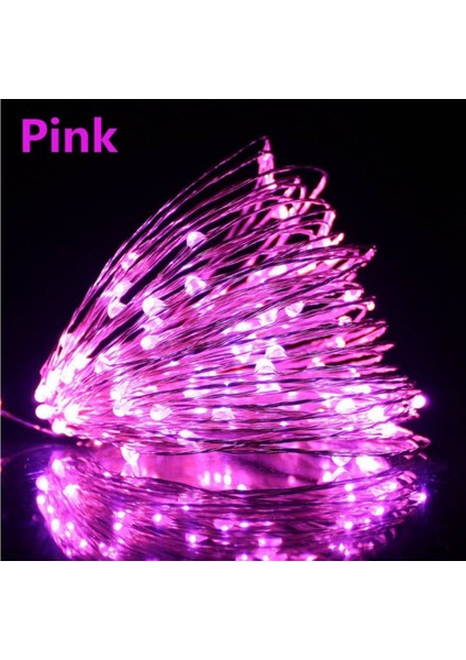 3m Pembe Peri Tel LED