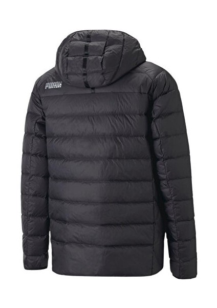 PackLite Hooded Down Erkek Siyah Kapüşonlu Mont