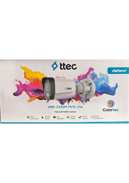 Nif Bilişim Ttec 2mp Dahili Sesli ve Gece Renkli 4 Kameralı 2tb Disk Tak Çalıştır Hazır Ip Kamera Seti