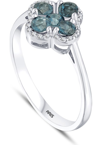London Blue Topaz Pırlanta Yüzük fiyatları