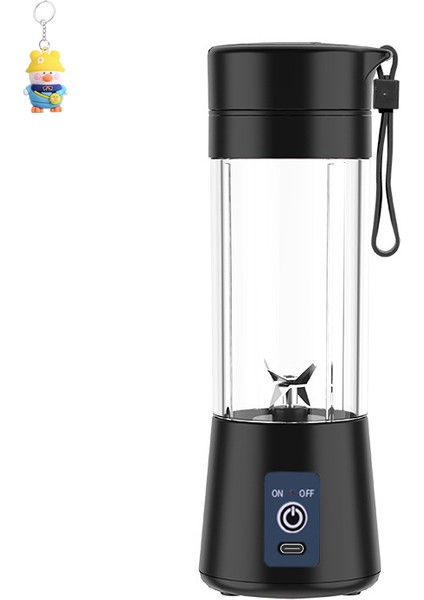 Meyve Suyu Makinesi 6 Bıçak Yaprakları Taşınabilir Elektrikli Meyve Sıkacağı Küçük USB Mini Meyve Sıkma (Yurt Dışından)