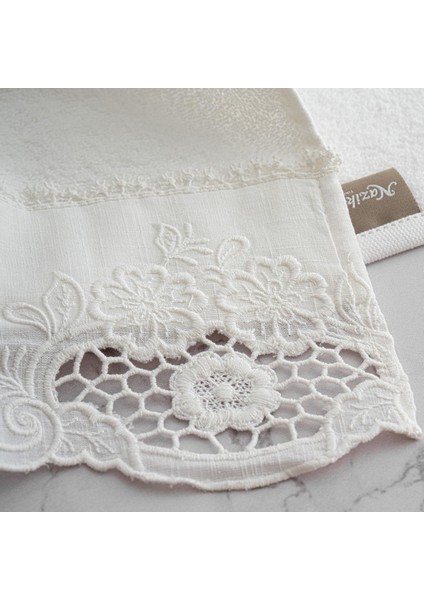 Puerta Çiçek Işlemeli El Havlusu (30 x 50 Cm) fiyatları