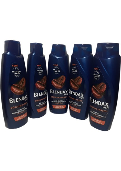 Men Dökülme Karşıt Kafein Özlü Şampuan x 5 Adet