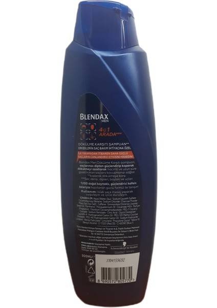 Men Dökülme Karşıt Kafein Özlü Şampuan x 5 Adet modelleri