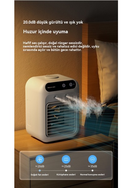 Nemlendirme Sprey Soğutma Üç Bir Arada Ofis Yatakhanesi Masaüstü Sessiz Soğutma Fanı (Yurt Dışından) fırsatları