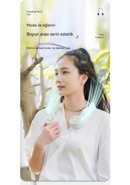 Taşınabilir Katlanır Açık Masaüstü Büyük Rüzgar Asılı Boyun Küçük Fan (Yurt Dışından) fiyatları