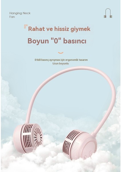 Taşınabilir Katlanır Açık Masaüstü Büyük Rüzgar Asılı Boyun Küçük Fan (Yurt Dışından) modelleri