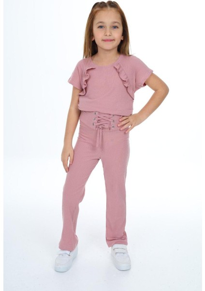 Kız Çocuk %100 Pamuk Yandan Bağlamalı Fitilli Alt&üst TAKIM-AÜT-2013 fiyatları
