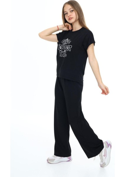 Kız Çocuk Oversize Pamuklu Beli Lastikli Fitilli Alt&üst Takım PANTOLON&TIŞÖRT-AÜT-2014 fiyatları