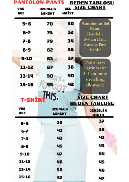 Kız Çocuk Oversize Pamuklu Beli Lastikli Fitilli Alt&üst Takım PANTOLON&TIŞÖRT-AÜT-2014 modelleri