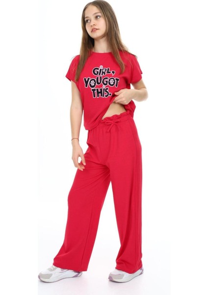Kız Çocuk Oversize Pamuklu Beli Lastikli Fitilli Alt&üst Takım PANTOLON&TIŞÖRT-AÜT-2014 fiyatları