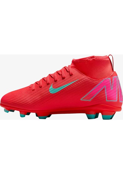 Jr Superfly 10 Club Fgmg Çocuk Kırmızı Krampon (Çim Zemin) FQ8318-800 fırsatları