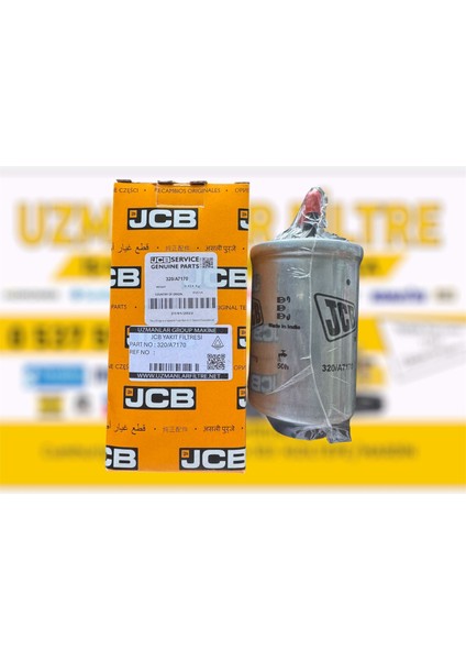 Jcb Kepçe Yakıt Mazot Filtresi